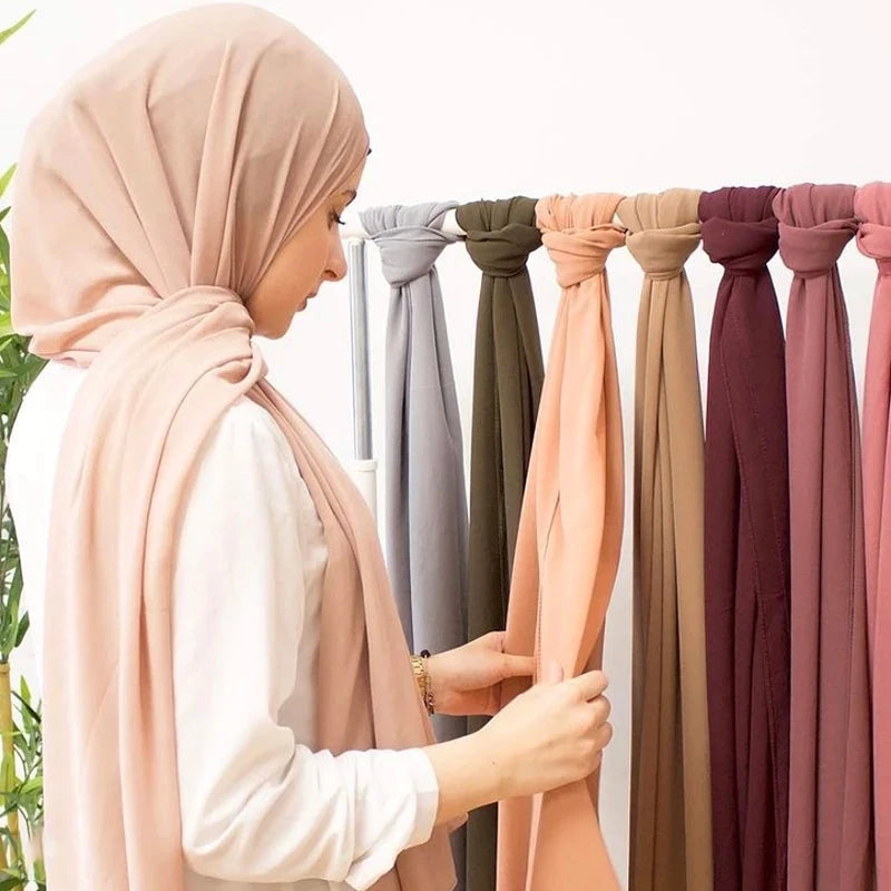Chiffon Georgette Hijab