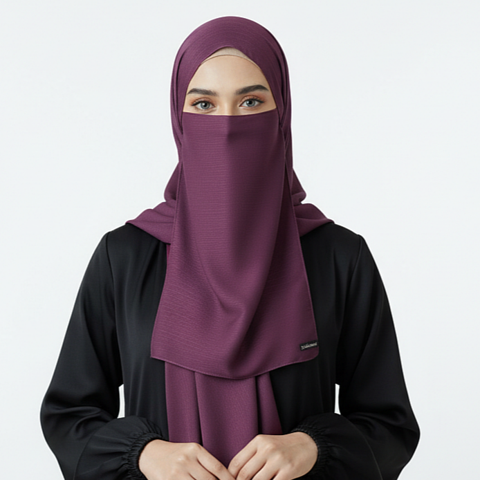 Party Wear Hijab Naqab Sets