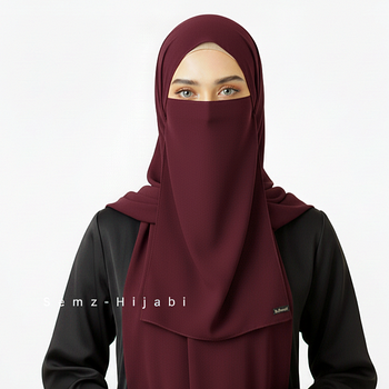 Matching Hijab Naqab Sets