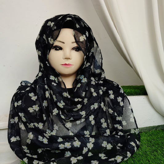 Floral Print Lawn Hijab Volume _2