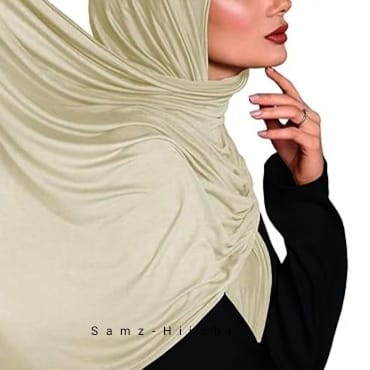 Jersey Hijab-Pistachio Beige