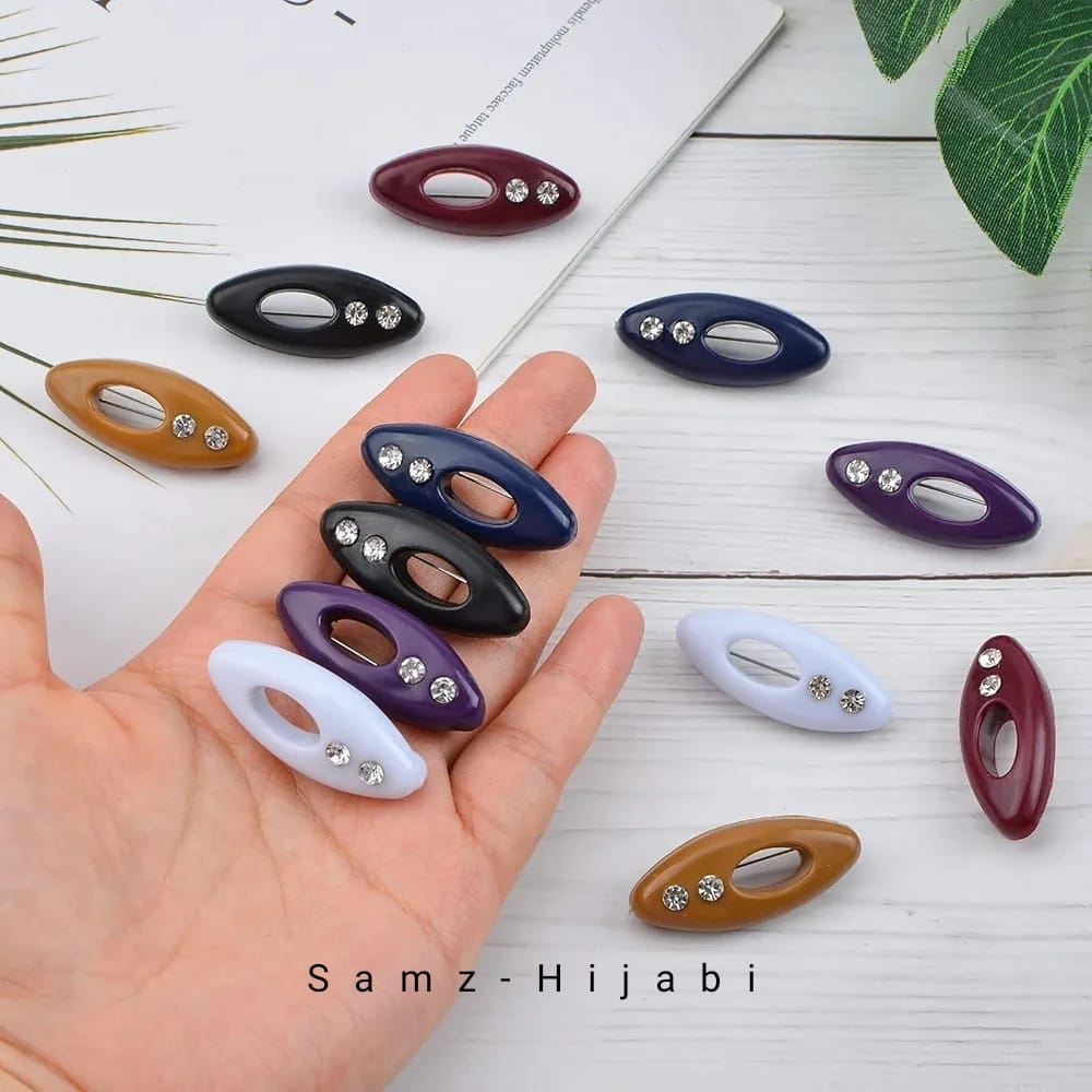 Hijab Stone Safety Pin