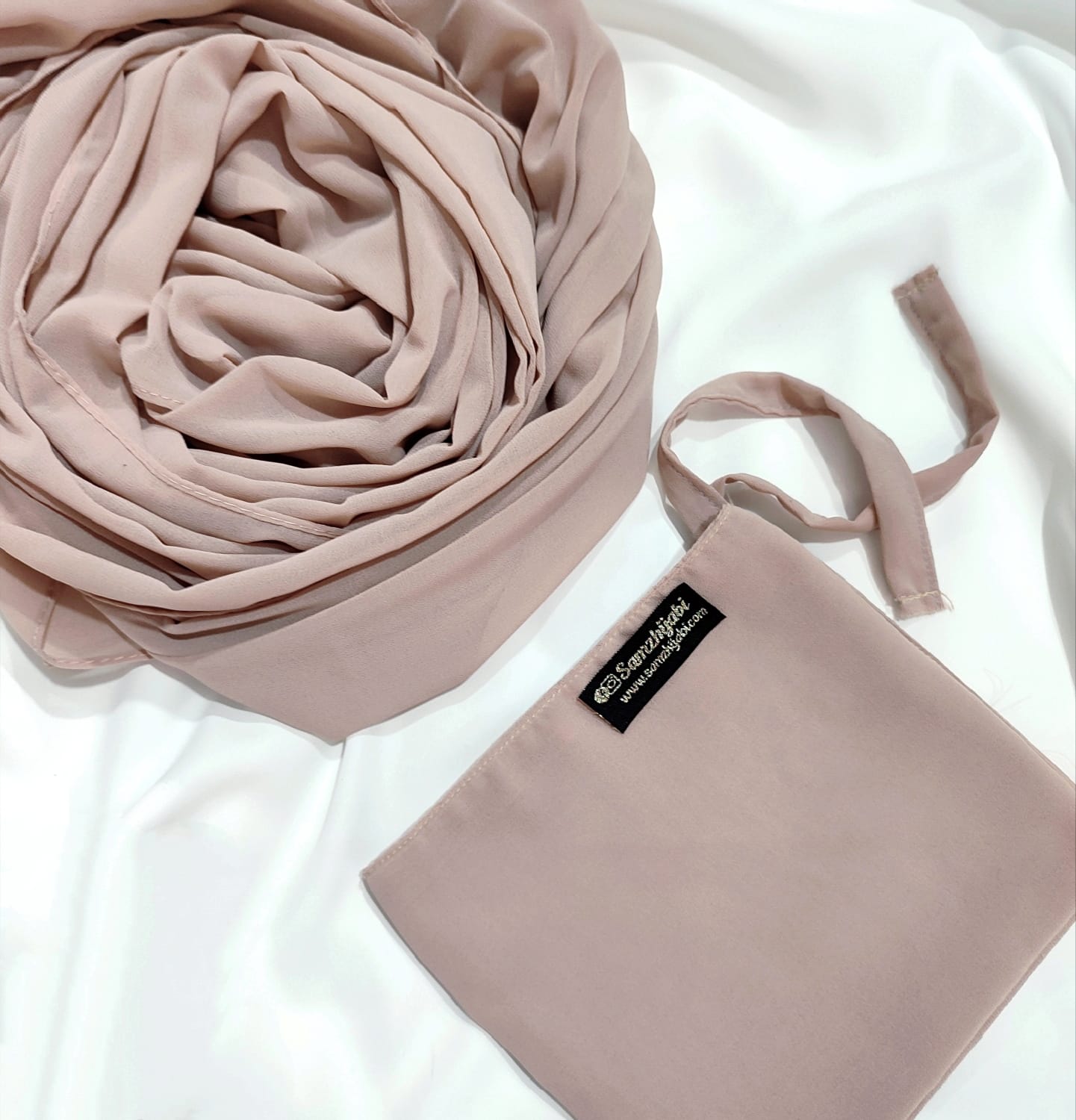 Hijab Naqab Set Nude