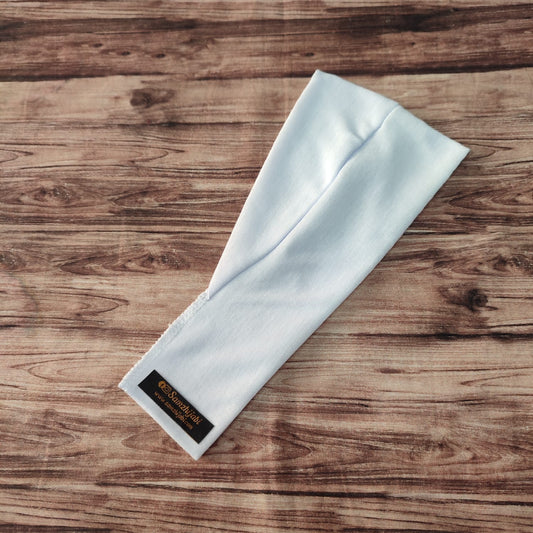 Half Tube Band Cap Design White