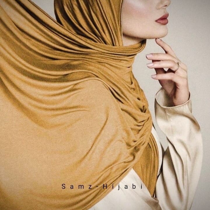Jersey Hijab-mustard