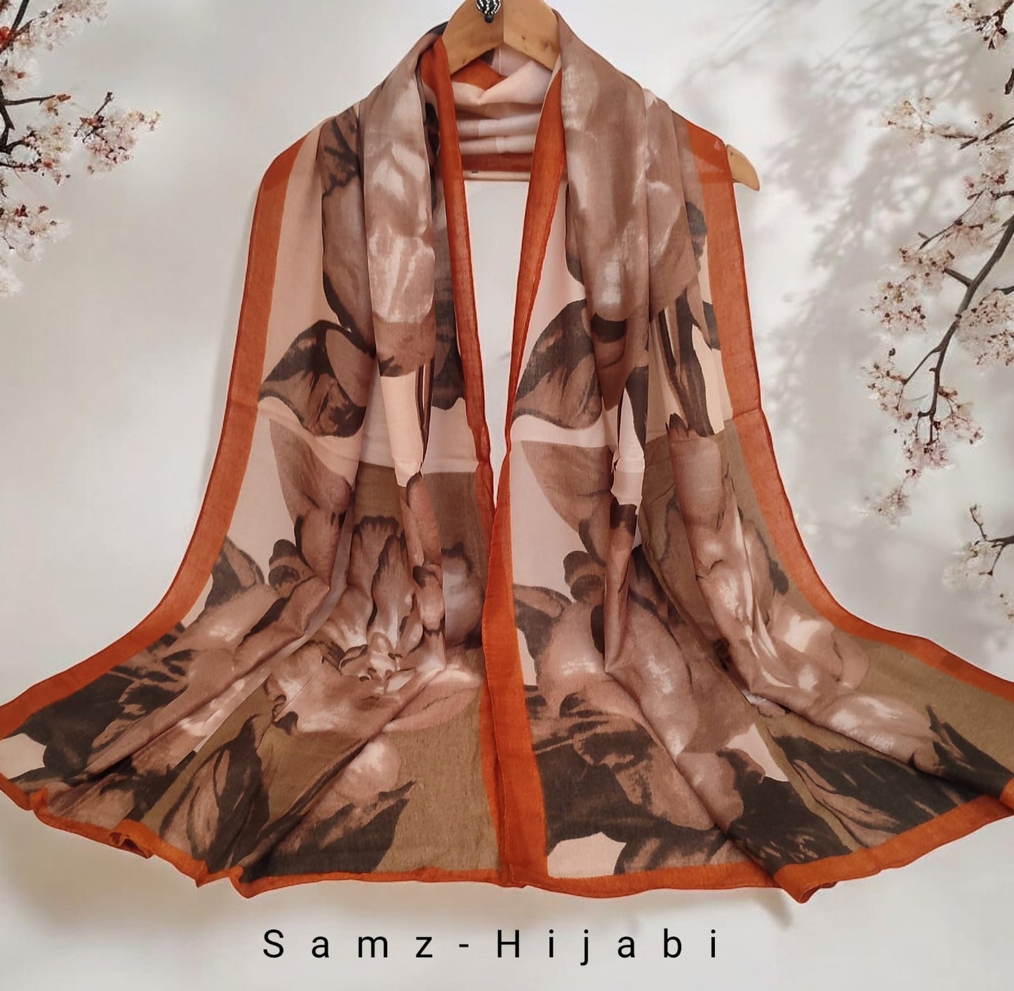 Ethnic Viscose Hijab -Design 19