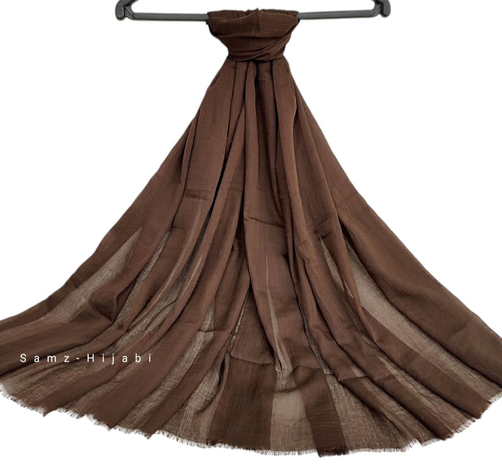 Turkish Lawn Hijab Chocolate Brown
