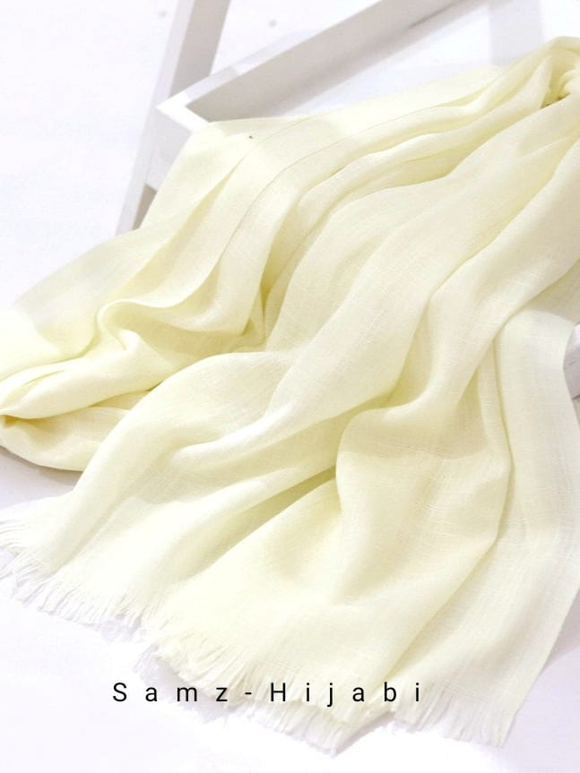 Bigger Turkish Viscose Hijab Cream
