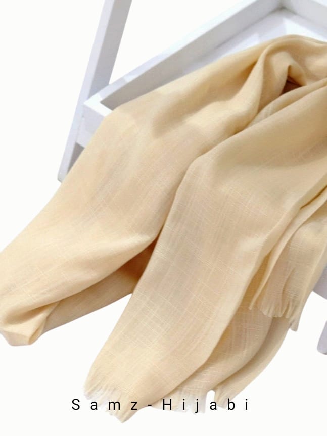 Bigger Turkish Viscose Hijab Butter Cream