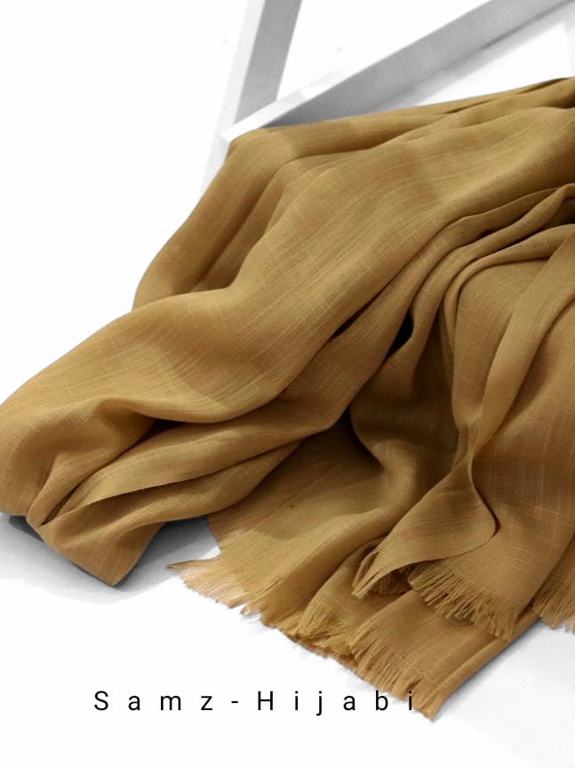 Bigger Turkish Viscose Hijab Dark Khakhi