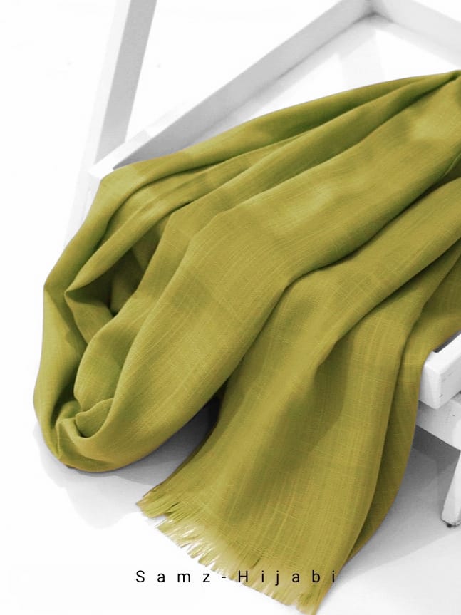 Bigger Turkish Viscose Hijab Olive
