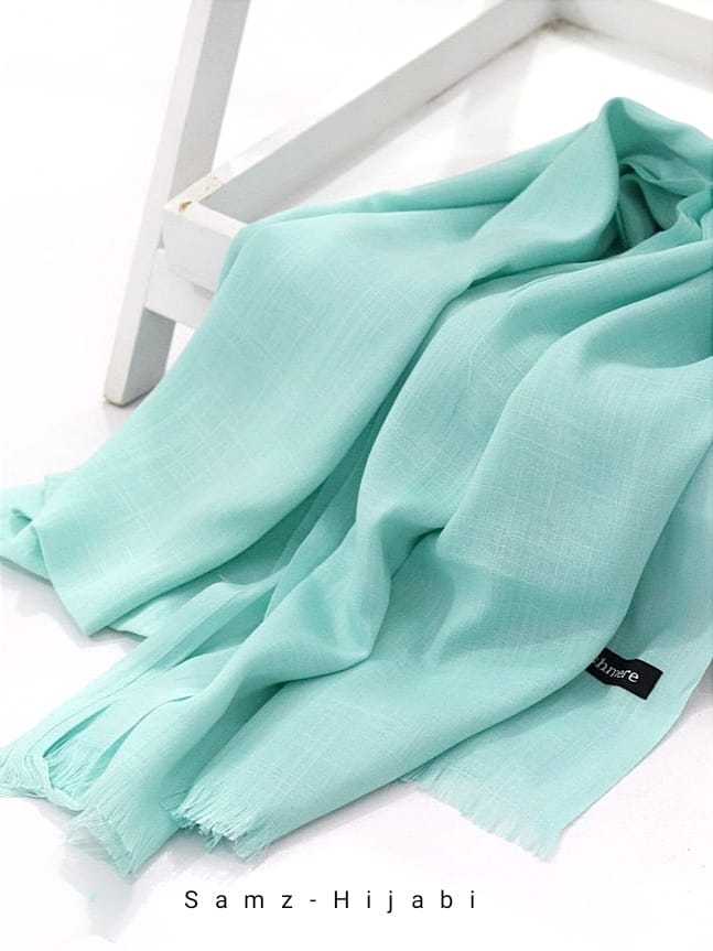 Bigger Turkish Viscose Hijab Aqua