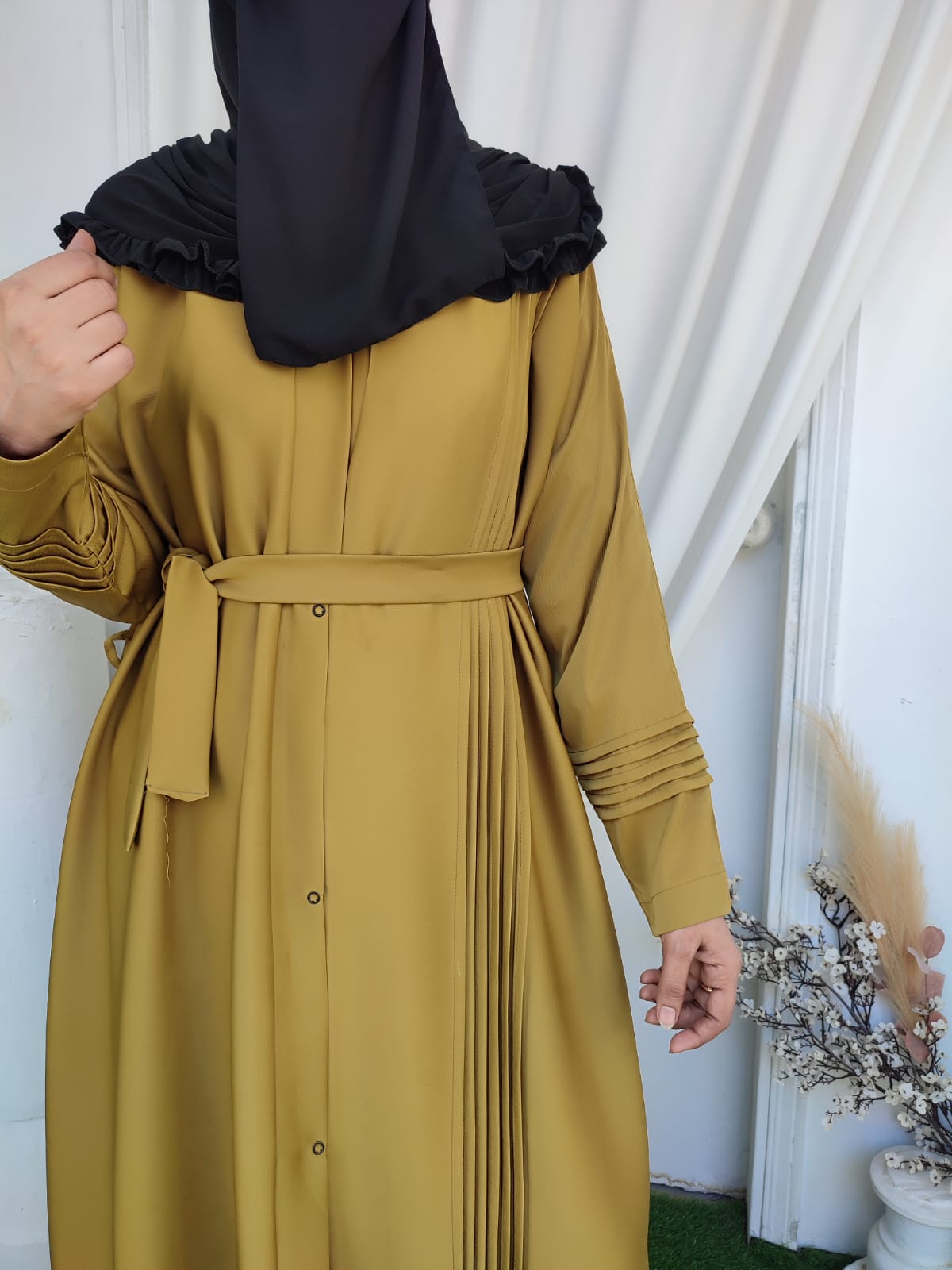 Pentex Nida Abaya _ Mustard