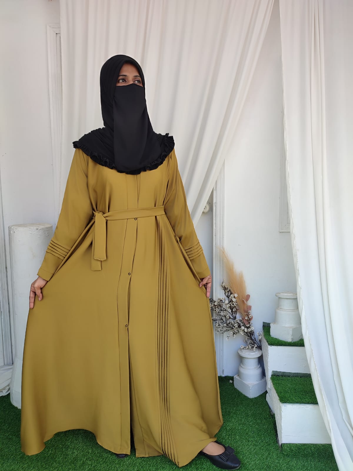 Pentex Nida Abaya _ Mustard