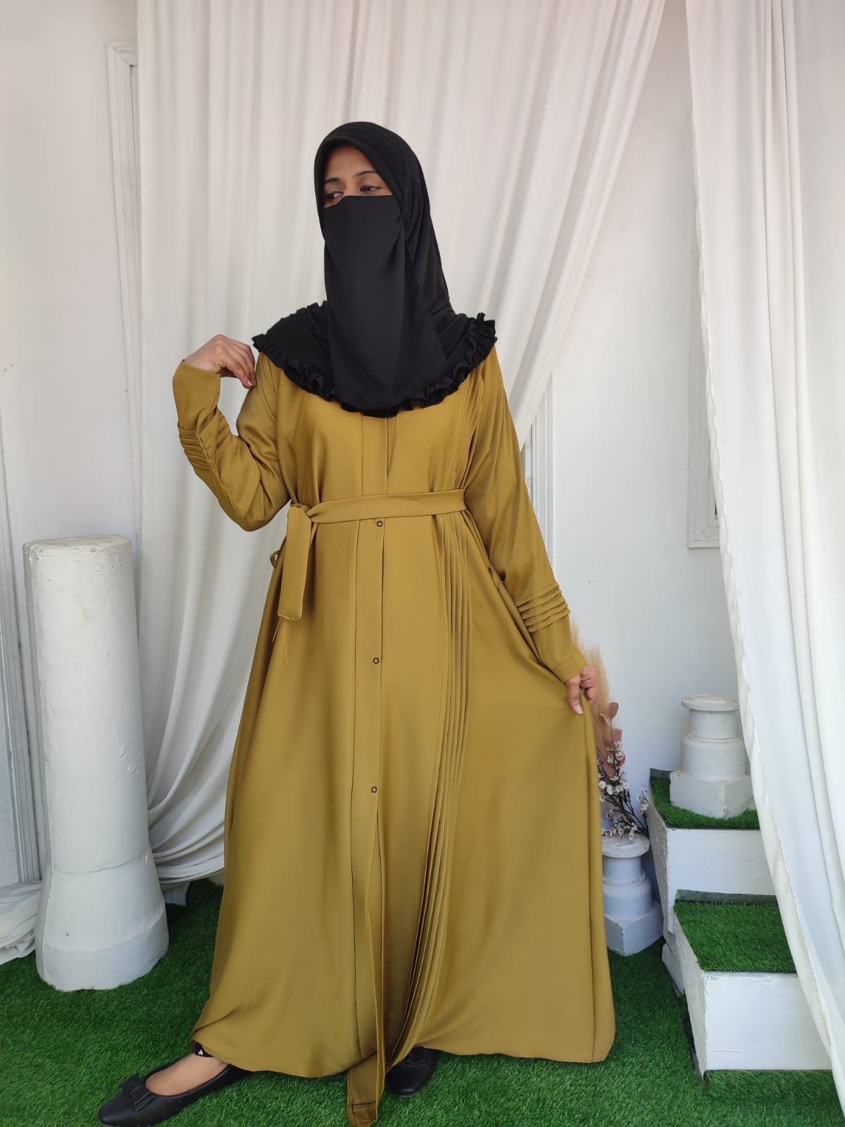 Pentex Nida Abaya _ Mustard