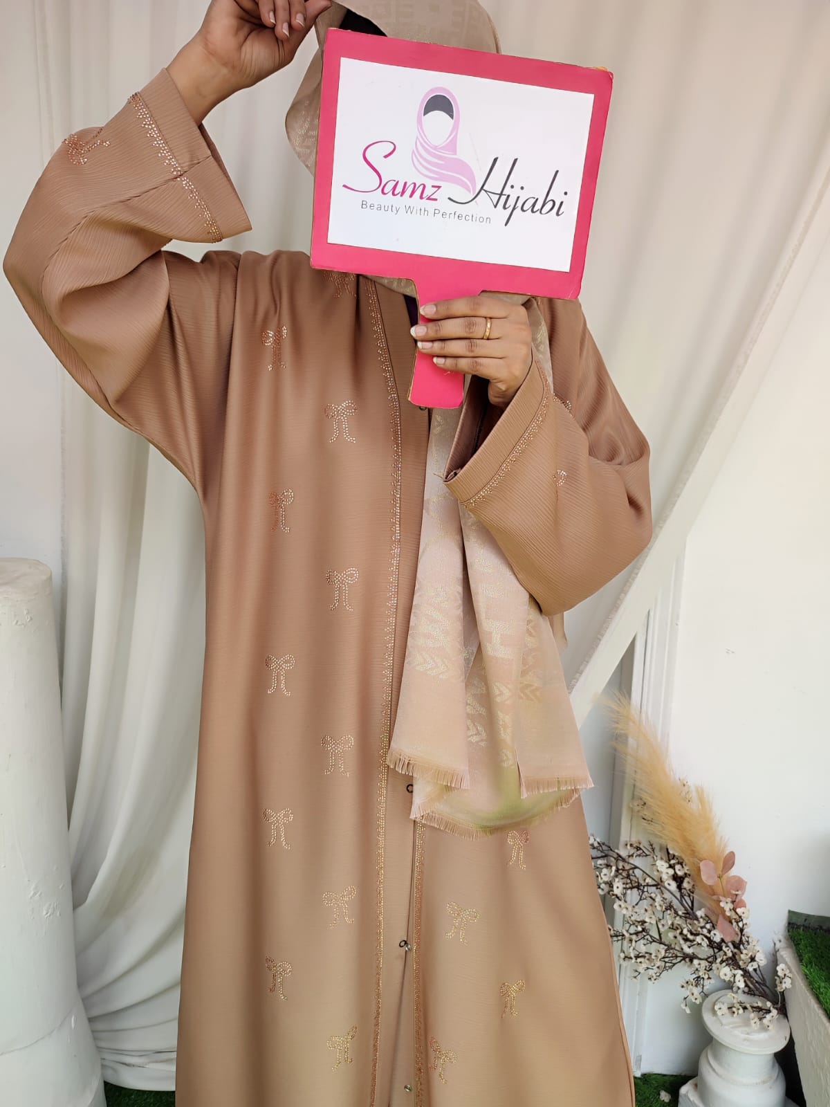 Festive Collection Abaya _ Desert