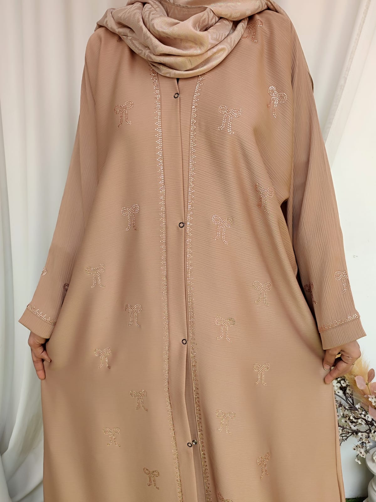 Festive Collection Abaya _ Desert