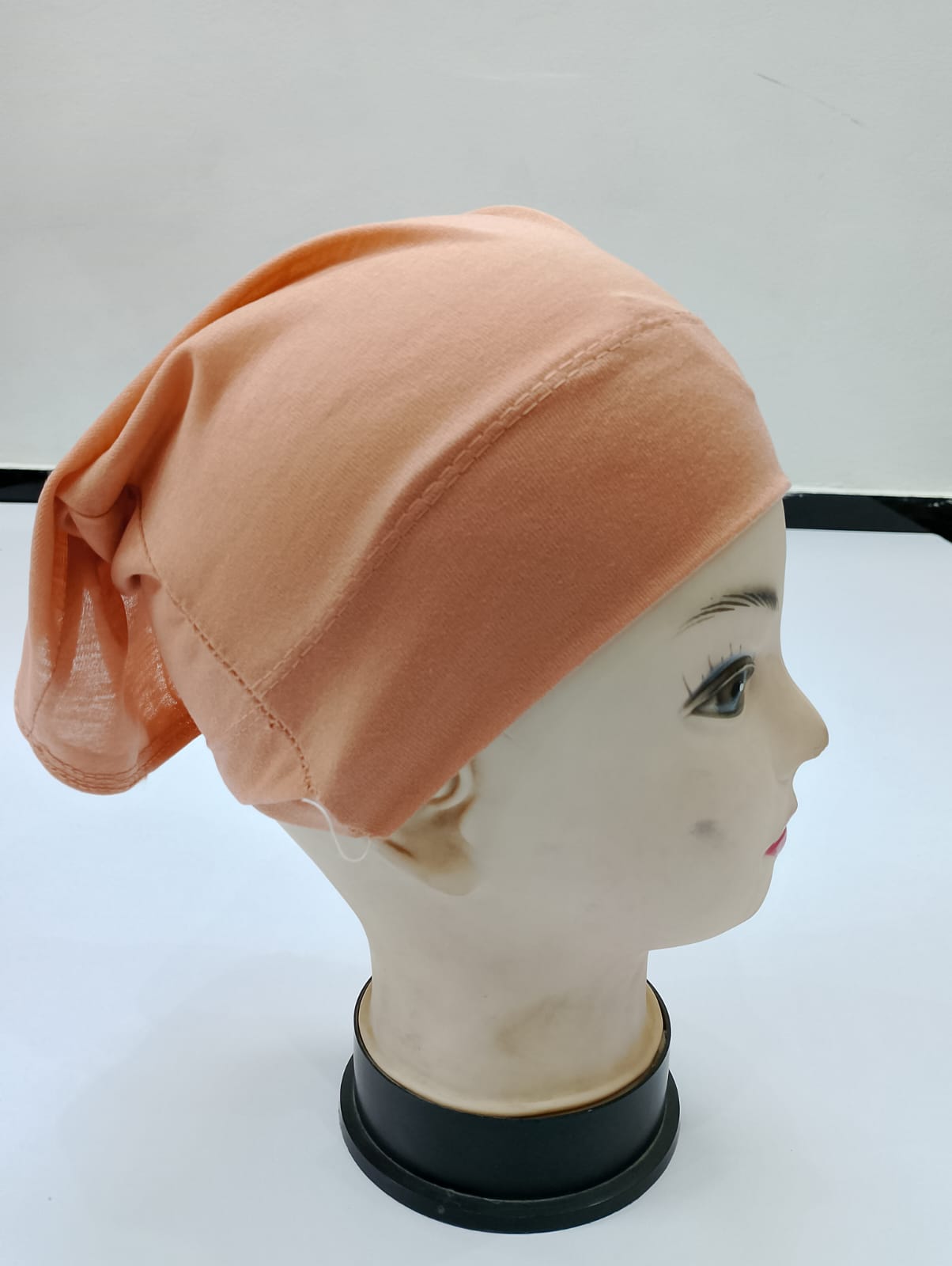 Tube Band Cap _ Almond