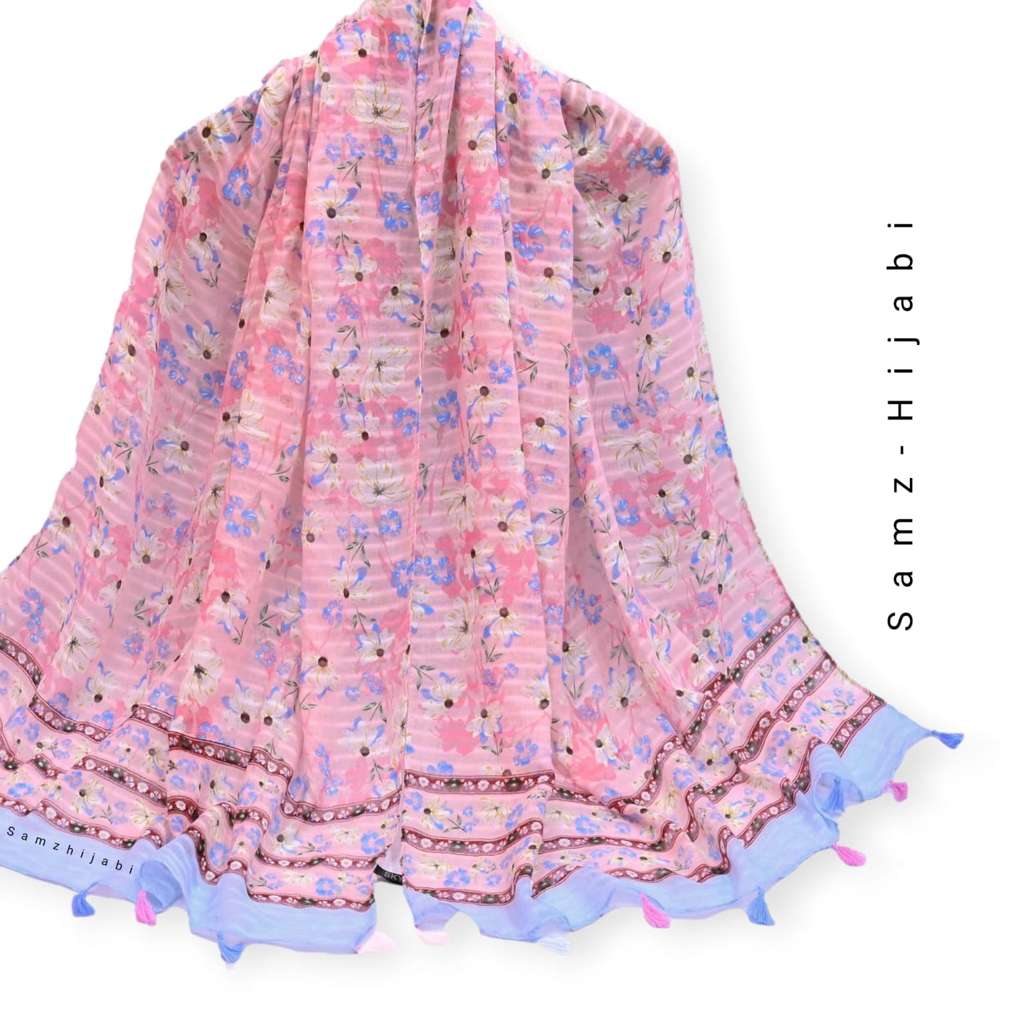 GulBahar Lawn Hijab _ Pink
