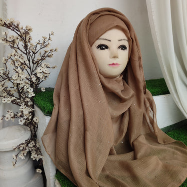 Sequence Pret Hijab Dark Khakhi