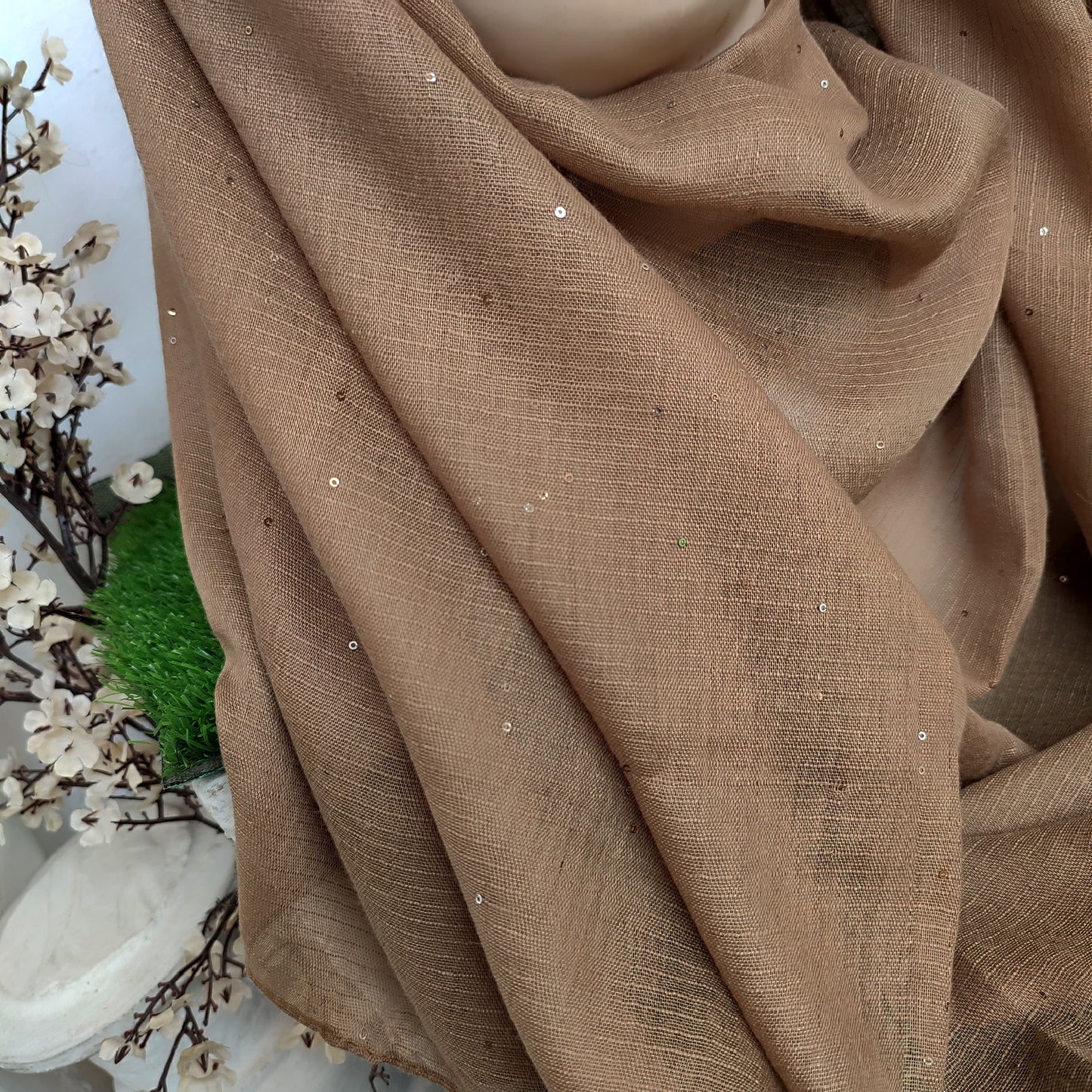 Sequence Pret Hijab Dark Khakhi