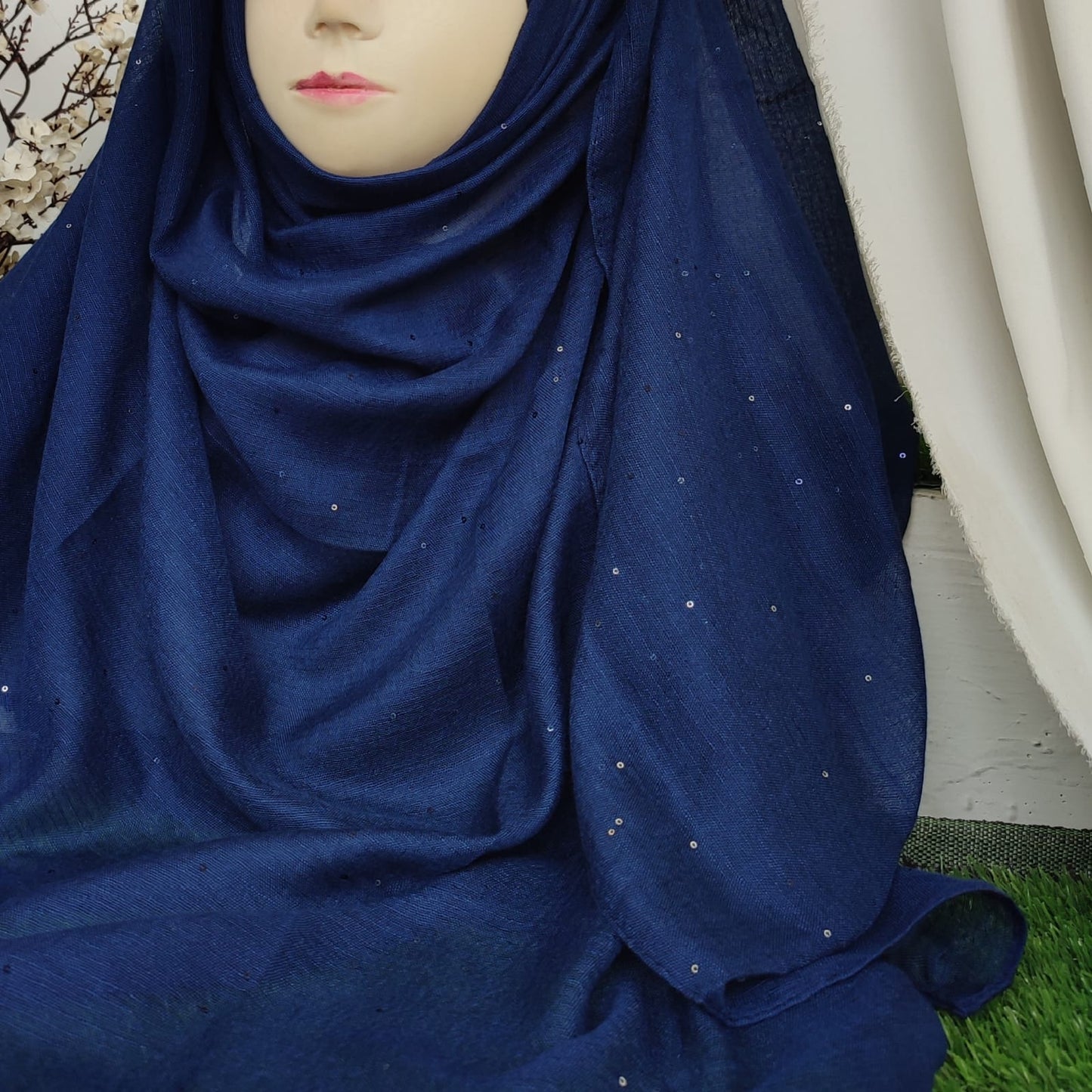 Sequence Pret Hijab Navy Blue