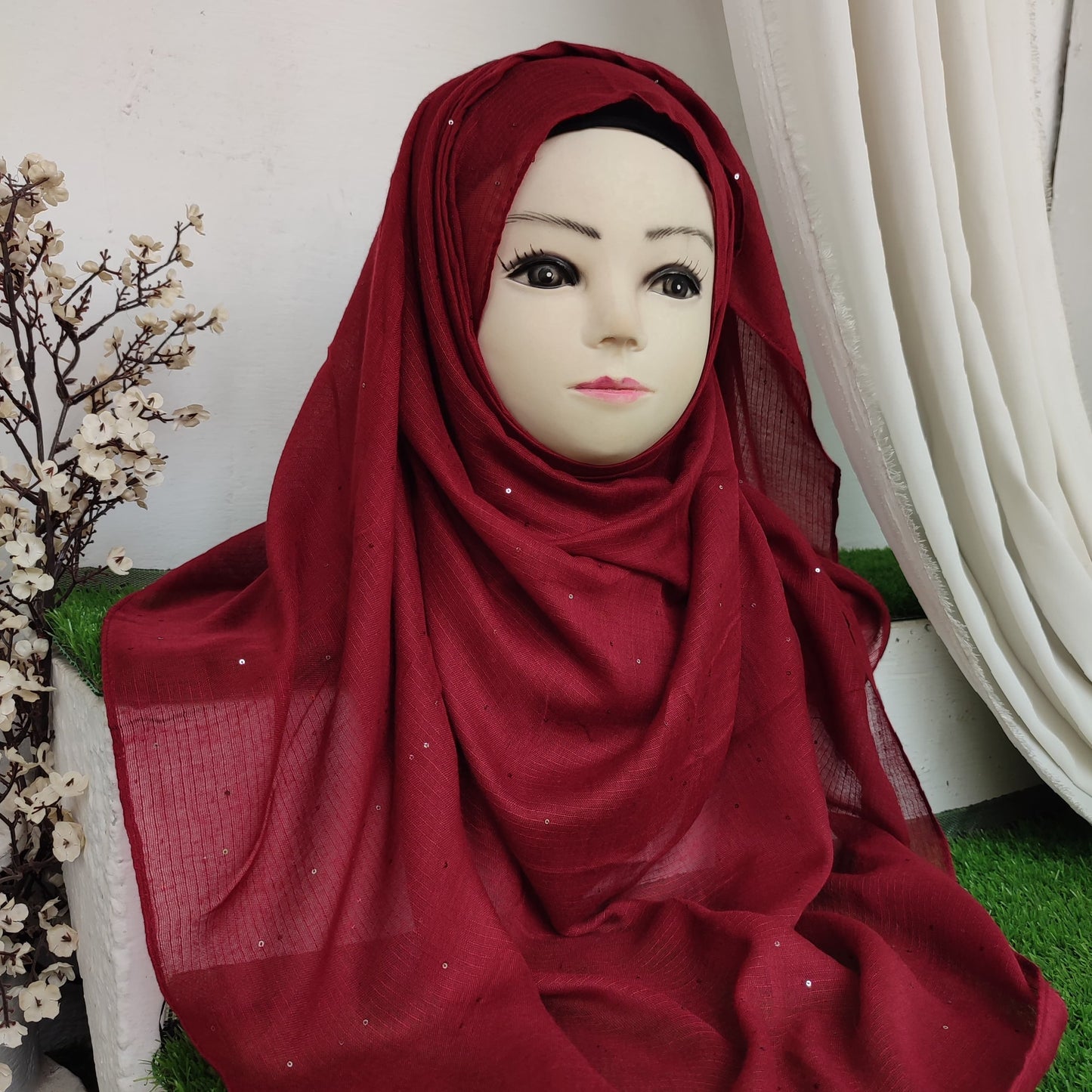 Sequence Pret Hijab Maroon