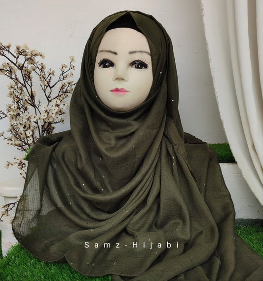 Sequence Pret Hijab Army Green