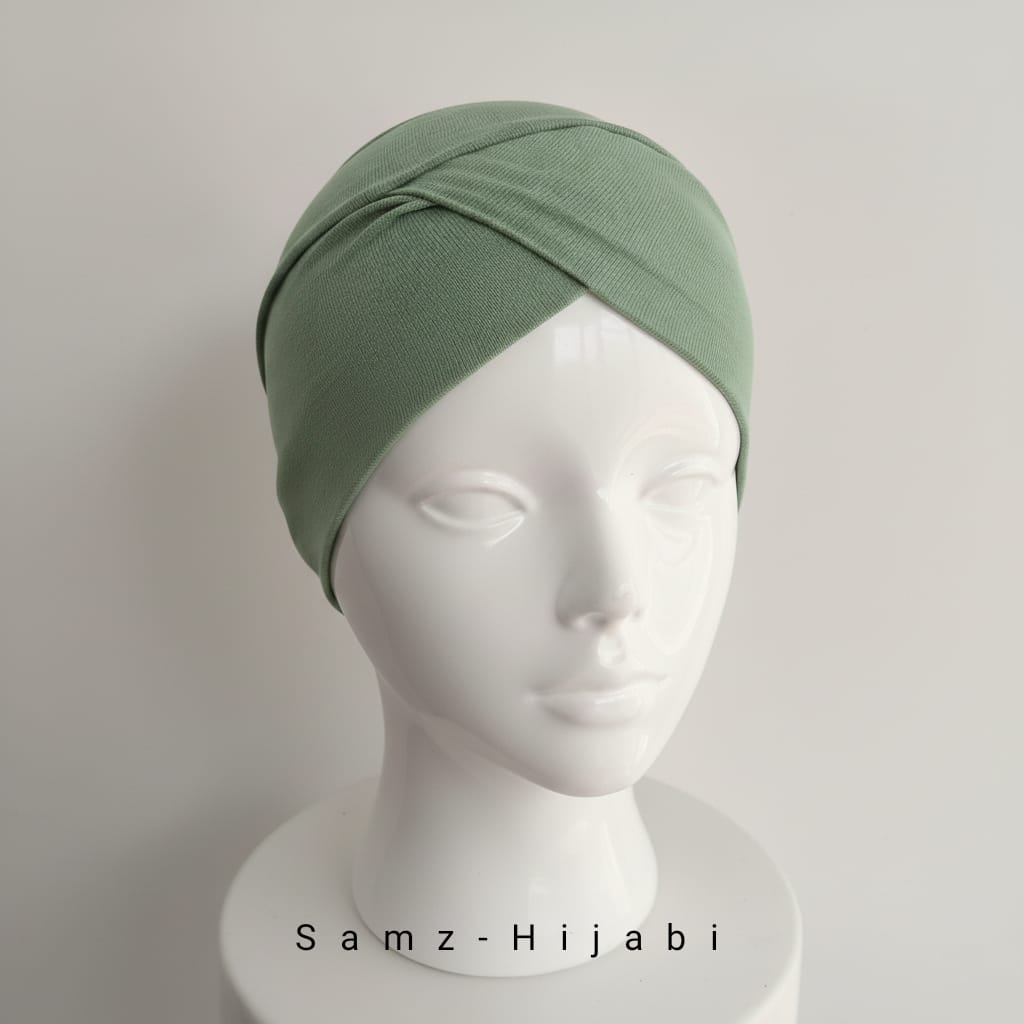 Side Cross Cap Pistachio