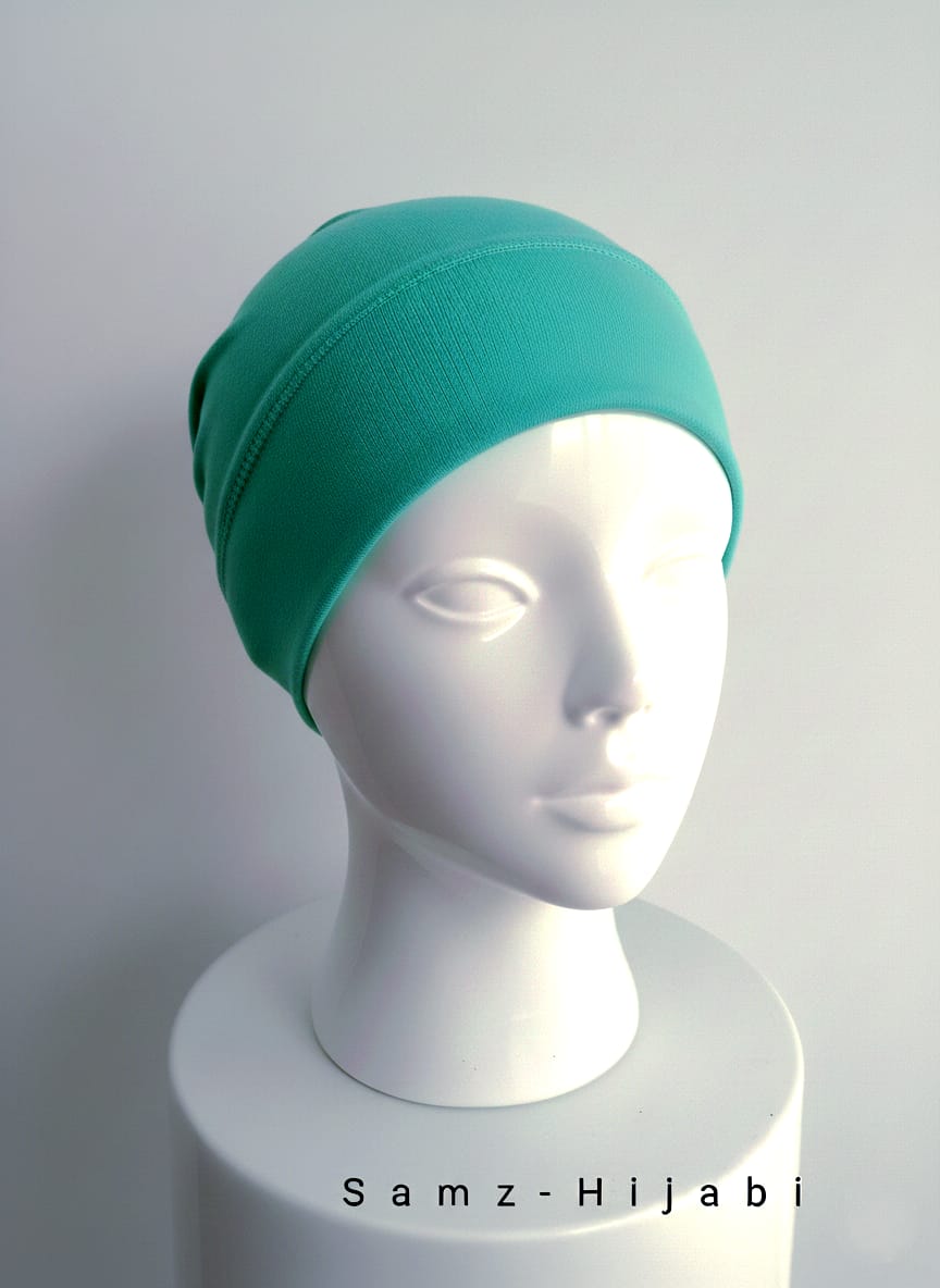 Tube Band Cap_ Aqua