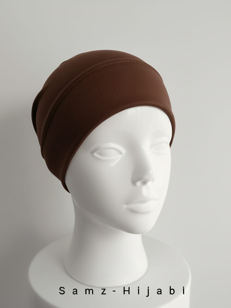 Tube Band Cap - Series IV - Chocolate brown