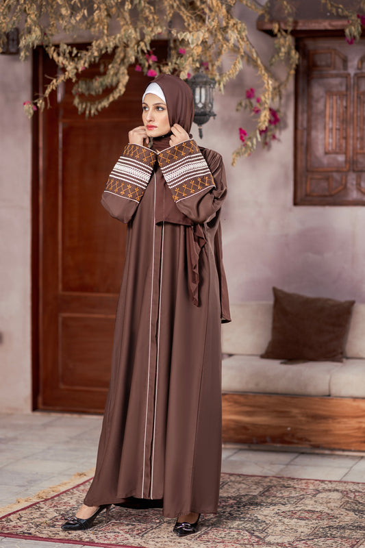 Amber Aura Abaya With Hijab