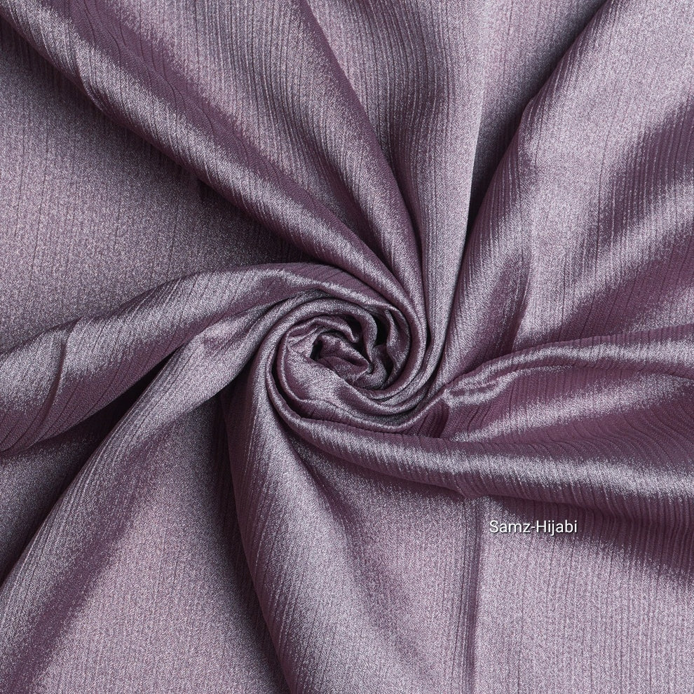 Crinkle Silk Hijab Onion