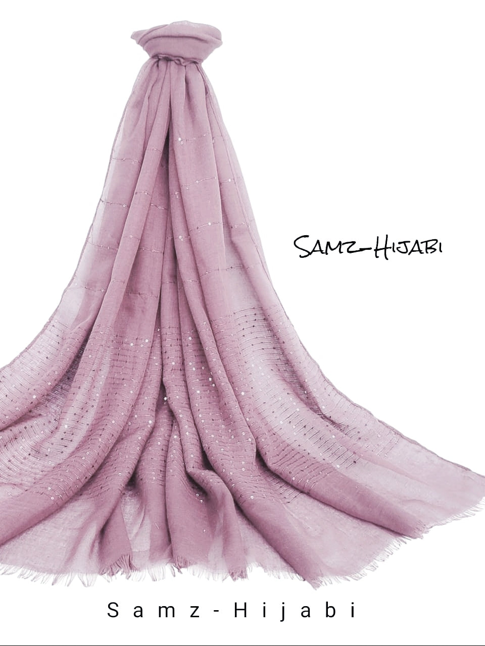 Sequence Border Lawn Mauve