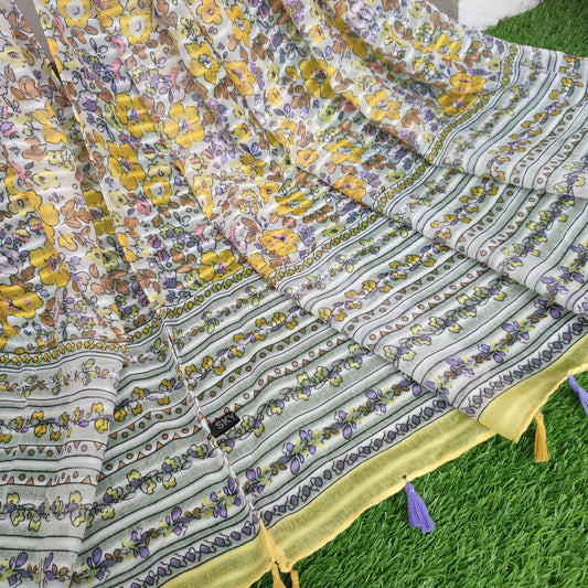 Gulbahar Lawn Hijab Volume_2 Yellow