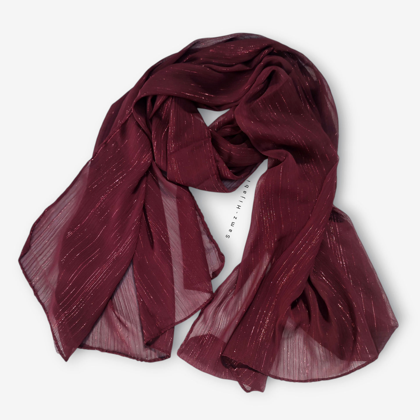 Luxurious Chiffon Zari Hijab