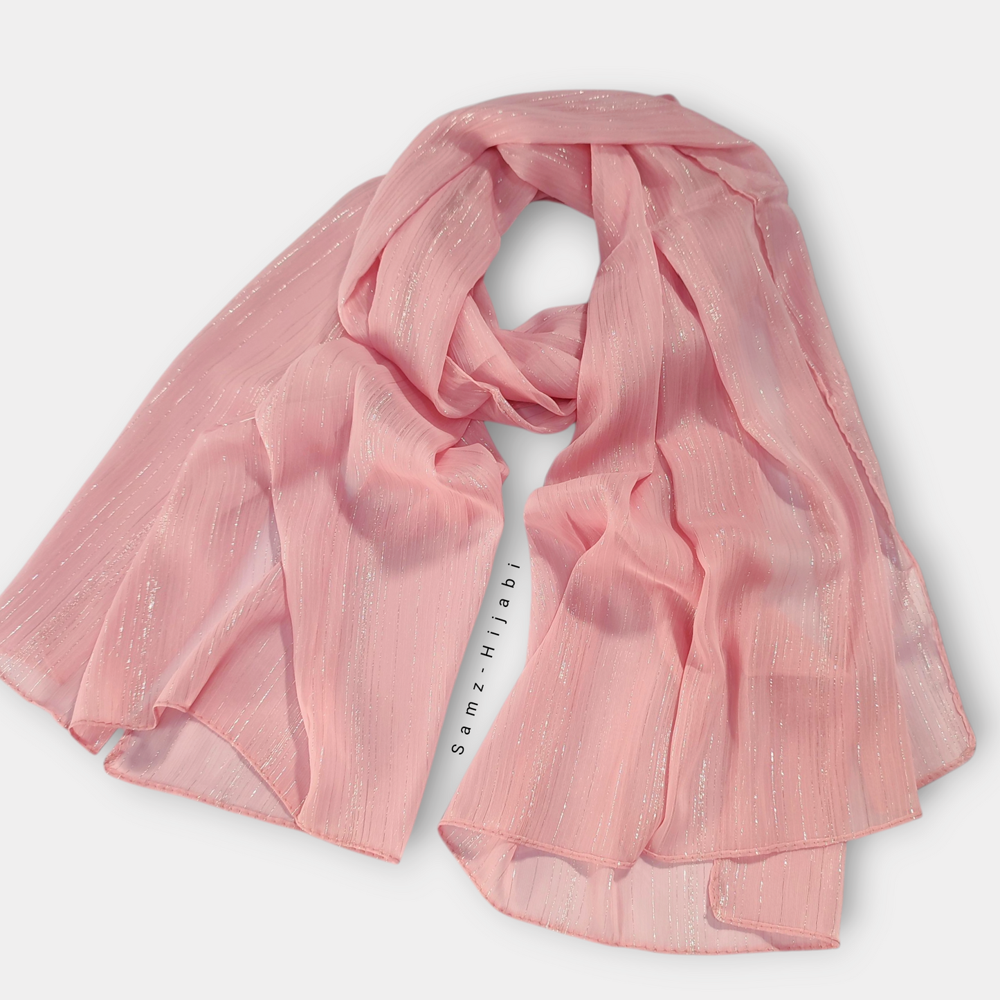 Luxurious Chiffon Zari Hijab