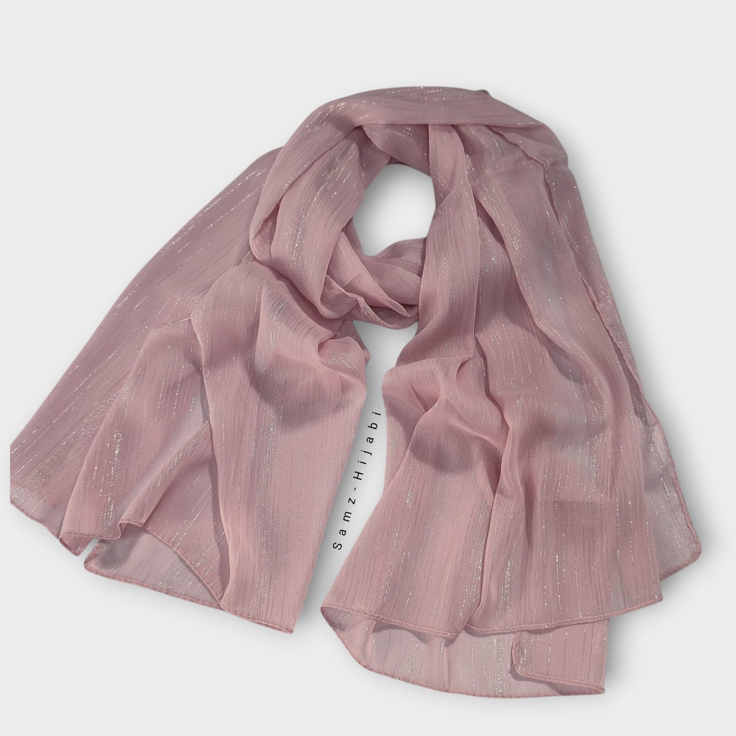 Luxurious Chiffon Zari Hijab