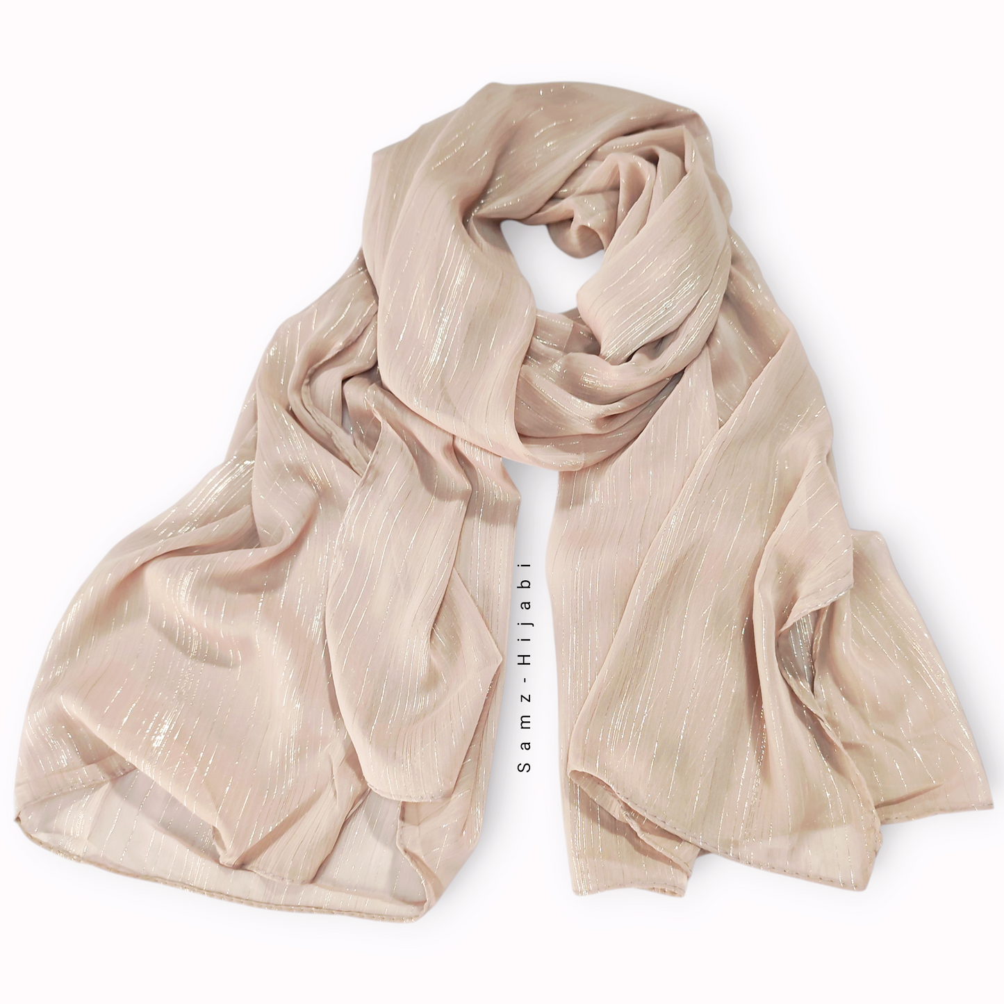Luxurious Chiffon Zari Hijab