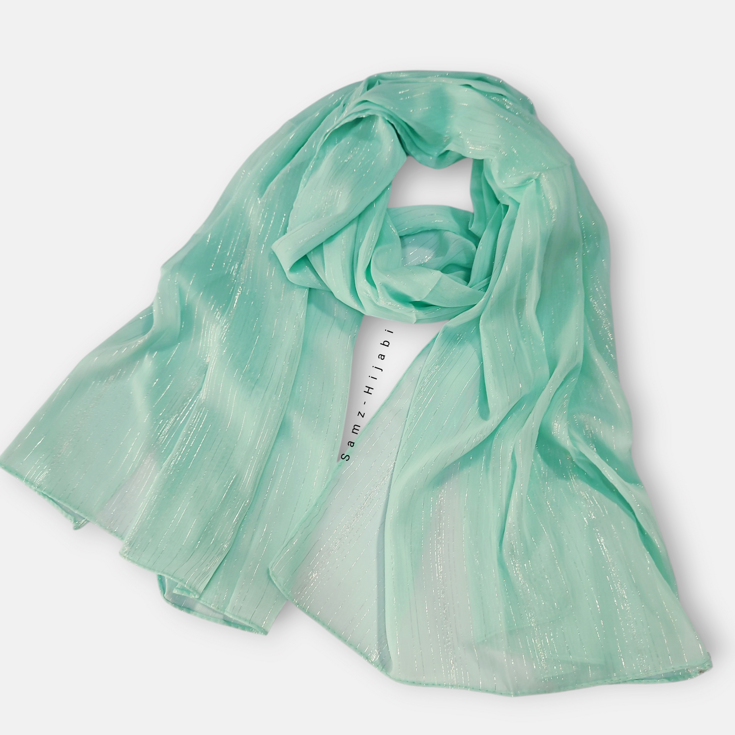 Luxurious Chiffon Zari Hijab