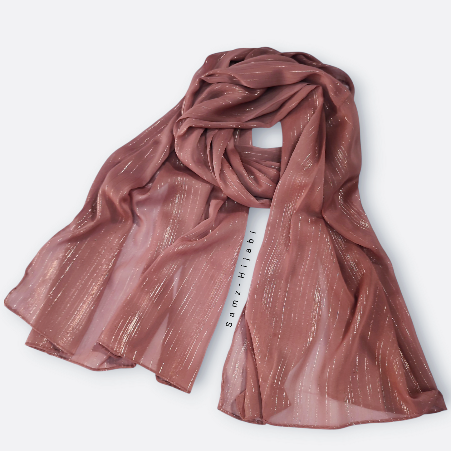 Luxurious Chiffon Zari Hijab