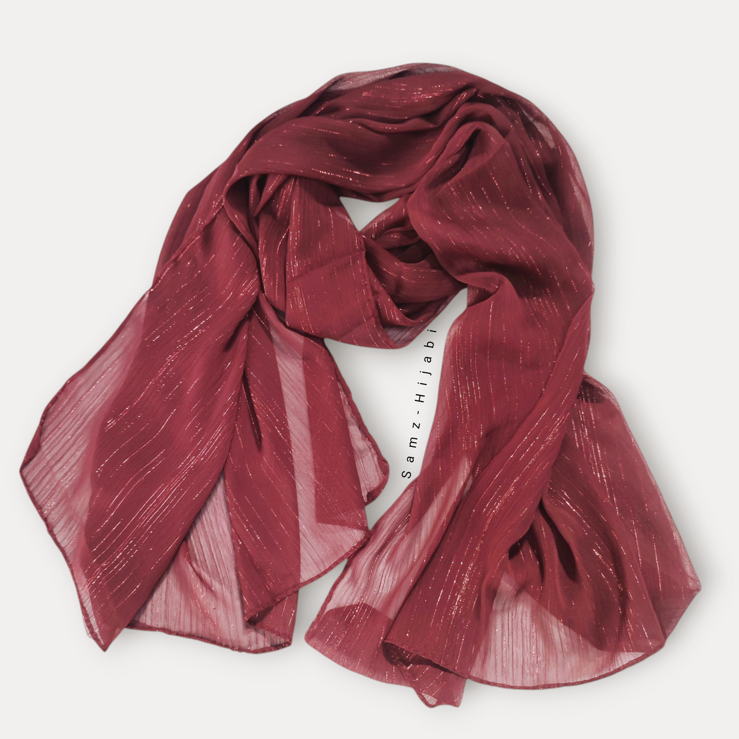 Luxurious Chiffon Zari Hijab
