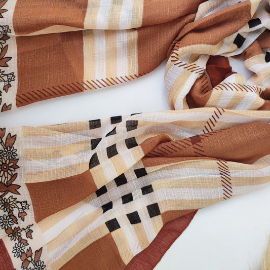 Check_ Grid Morrocon Hijab_Milo