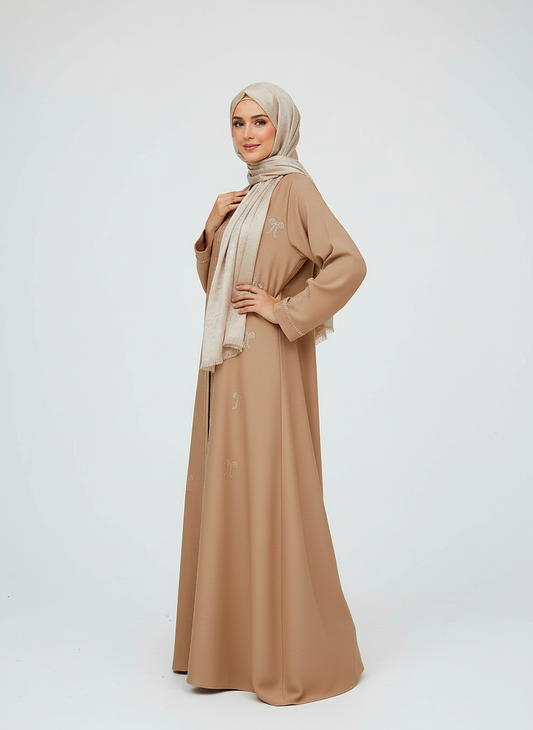 Festive Collection Abaya _ Desert