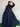High Waist Umbrella Abaya Blue