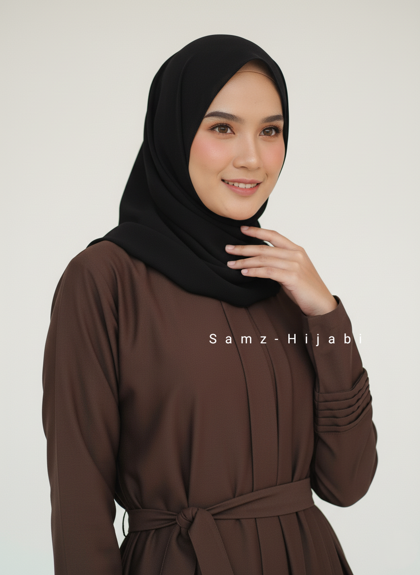 Pentex Nida Abaya _ chocolate Brown
