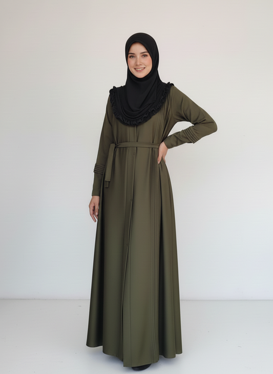 Pentex Nida Abaya _  Army Green