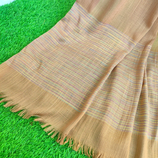 Turkish Thread Lawn Hijab Gold