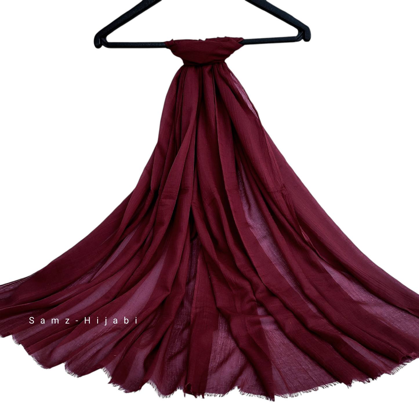 Turkish Lawn Hijab Maroon