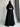 Majestic Tripal Frill Abaya (Black)
